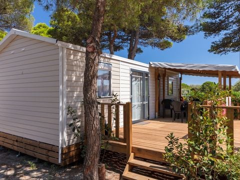 MOBILHOME 6 personnes - Mobil-home | Comfort XL | 2 Ch. | 4/6 Pers. | Terrasse Couverte | Clim. | TV