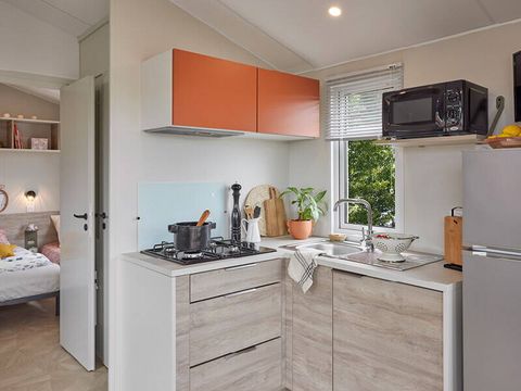 Mobilhome 6 personnes - Mobil-home | Comfort | 2 Ch. | 4/6 Pers. | Terrasse simple | Clim. | TV