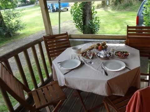 TENTE TOILE ET BOIS 5 personnes - Tente Safari KENYA 30m² - 2 chambres - sans sanitaires 5 pers