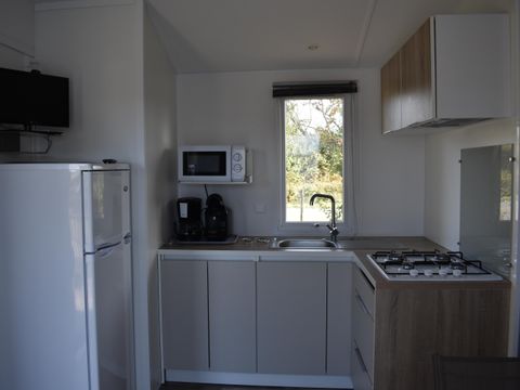 MOBILHOME 6 personnes - Mobil home Malaga 38m² (30m² + terrasse de 8m²)- 3 chambres 6 pers