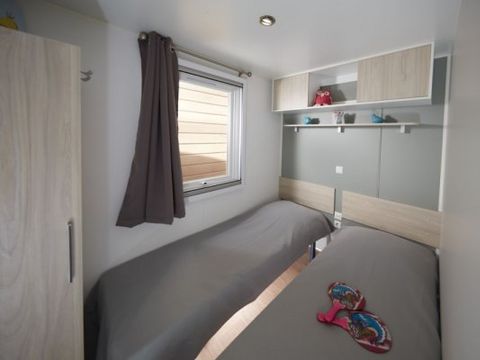 MOBILHOME 4 personnes - Mobilhome Evolution 45m² (24m²+21m² de terrasse)- 2 chambres 4 pers
