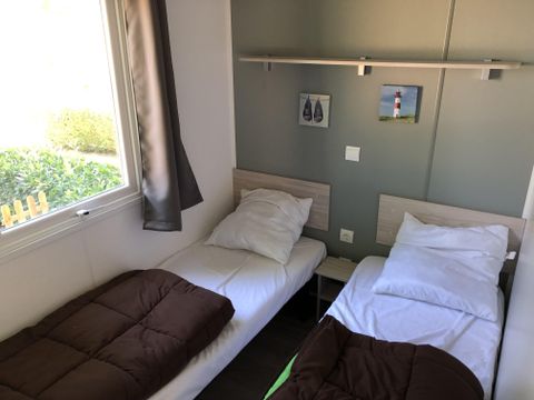 MOBILHOME 4 personnes - Mobilhome Evolution 45m² (24m²+21m² de terrasse)- 2 chambres 4 pers