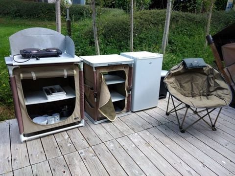 TENTE 2 personnes - Tente Bivouac - 1 pièce -Terrasse 24m2 1/2 pers