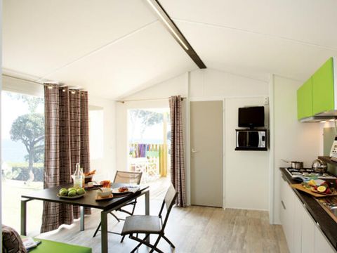 MOBILHOME 6 personnes - Cottage Méditerranée Grand Confort 3 Pièces Climatisé + TV 