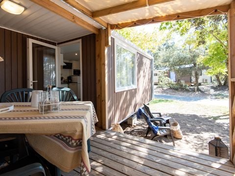 MOBILHOME 4 personnes - Dune CONFORT Climatisé.