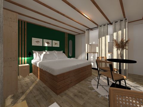 MOBILHOME 2 personnes - Cottage Signature | 1 Chambre