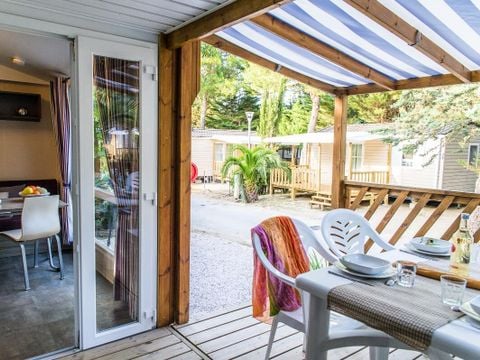 MOBILHOME 4 personnes - Confort 3 Pièces 4 Personnes Climatisé + TV