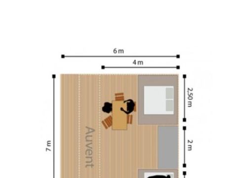 TENTE 6 personnes - CEZALLIER