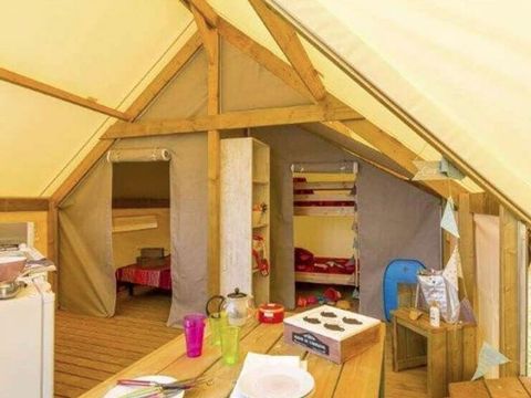 TENTE 4 personnes - Junior - Sans sanitaires - Animaux Interdits