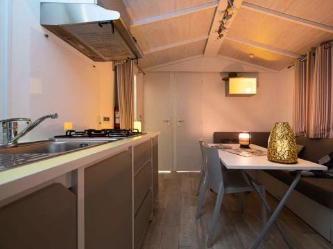 MOBILHOME 4 personnes - Pack Classique 3 Pièces 4 Personnes Climatisé