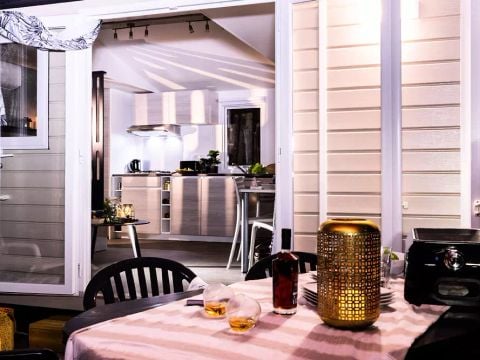 MOBILHOME 6 personnes - Pack Privilège 4 Pièces 6 Personnes Climatisé + TV