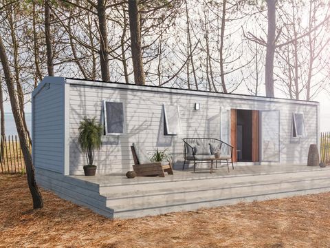 MOBILHOME 6 personnes - Sunêlia Prestige "Le Manneporte" 6 pers. 3 ch. 2 sdb.