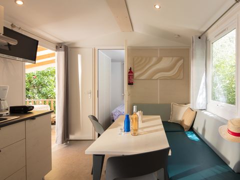 MOBILHOME 4 personnes - Mobil-home Relax TV - 2 chambres - 4 personnes
