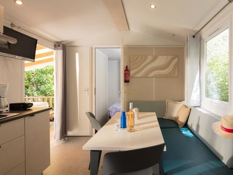 MOBILHOME 4 personnes - Mobil-home Relax TV - 2 chambres - 4 personnes