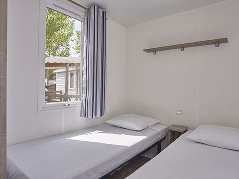 Mobilhome 6 personnes - Comfort XL | 2 Ch. | 4/6 Pers. | Terrasse surélevée | Clim.