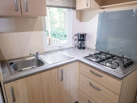 MOBILHOME 6 personnes - Comfort | 3 Ch. | 6 Pers. | Terrasse surélevée | Clim.