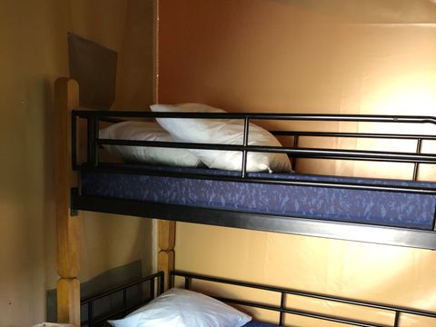 TENTE TOILE ET BOIS 5 personnes - SAFARI (Sans sanitaires)