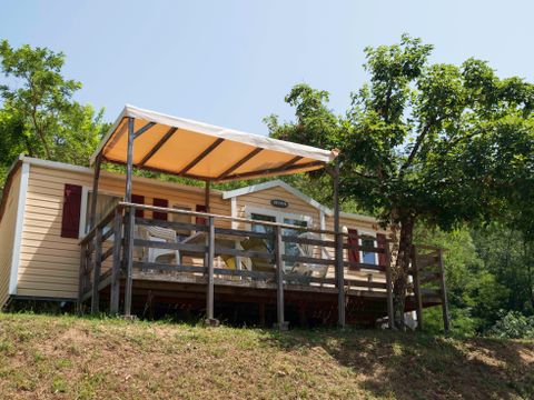 MOBILHOME 5 personnes - Standard - 2ch - Terrasse semi-couverte