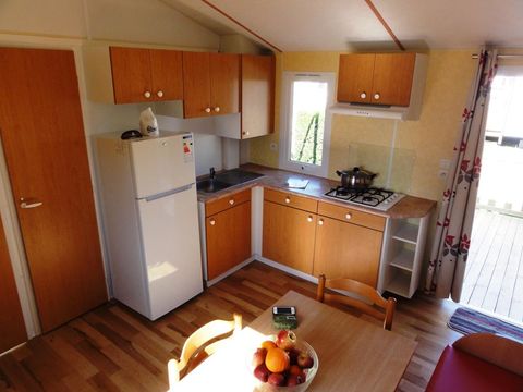 MOBILHOME 5 personnes - Standard - 2ch - Terrasse semi-couverte