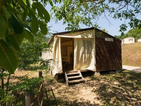 BUNGALOW TOILÉ 5 personnes - Tithome 21m² - Standard - 2ch - Sans sanitaire - Terrasse toilée