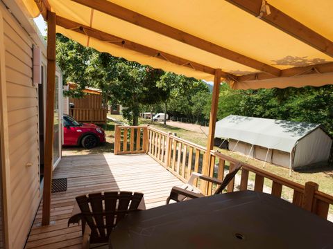 MOBILHOME 4 personnes - Standard - 2ch - Terrasse semi-couverte