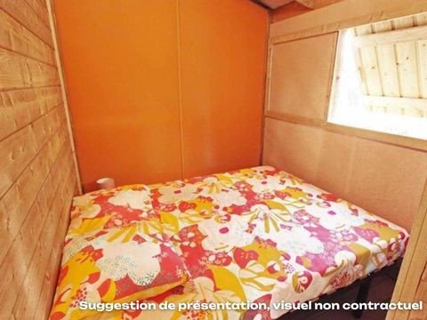 MOBILHOME 4 personnes - CosyFlower Premium 38m² - 2 chambres + terrasse couverte + TV + Draps + Serviettes
