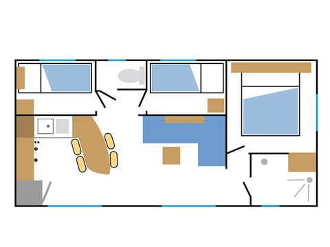 MOBILHOME 6 personnes - VISIO