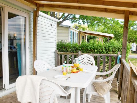 MOBILHOME 4 personnes - ONTARIO CLASSIC Climatisé 4 personnes