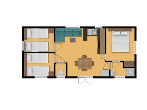 MOBILHOME 6 personnes - Roquebrune