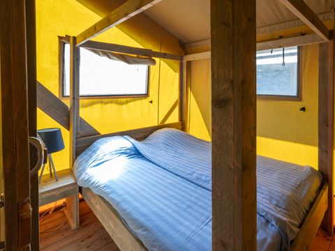 TENTE TOILE ET BOIS 6 personnes - Tente safari Grimaud