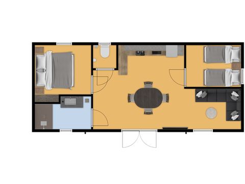 MOBILHOME 4 personnes - St. Raphaël