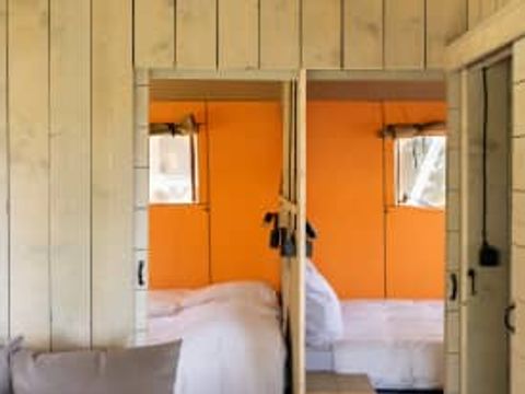 TENTE TOILE ET BOIS 4 personnes - Tente safari Fréjus, 2 chambres