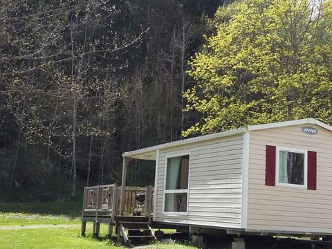 Mobilhome 2/5 personnes - 2 chambres à la nuit - Arrivée à partir de 16H