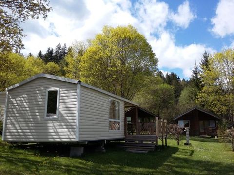 Mobilhome 2/5 personnes - 2 chambres à la nuit - Arrivée à partir de 16H