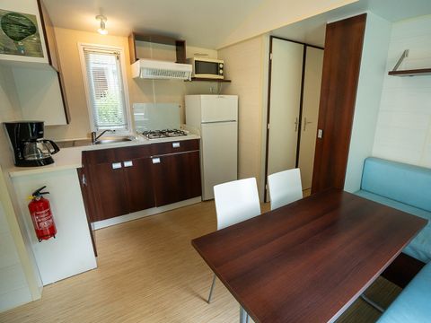 Mobilhome 2/5 personnes - 2 chambres à la nuit - Arrivée à partir de 16H