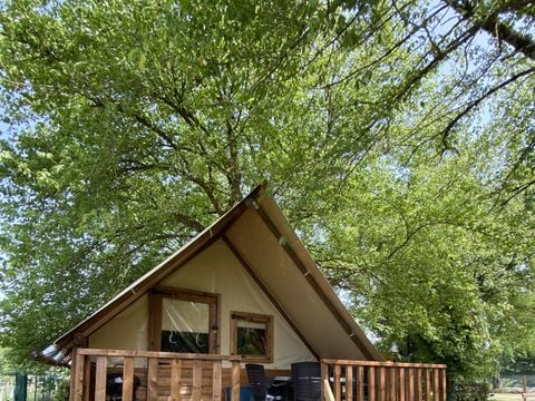 TENTE TOILE ET BOIS 4 personnes - Ecolodge