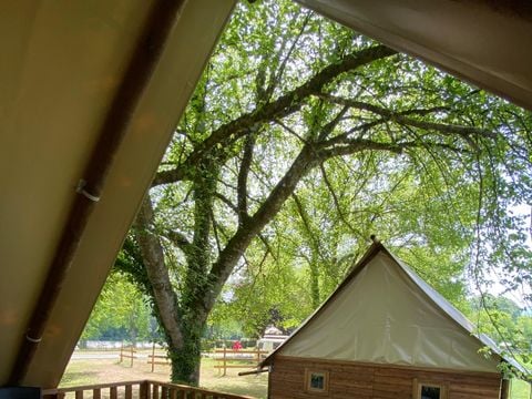 TENTE TOILE ET BOIS 4 personnes - Ecolodge