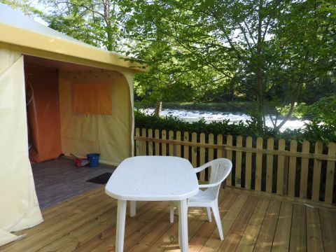 BUNGALOW TOILÉ 5 personnes - SANS SANITAIRES
