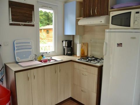 MOBILHOME 4 personnes - Mobil home Ibiza CONFORT 26m² (2 chambres) + Terrasse semi couverte de 18 m² (new!) 4 pers