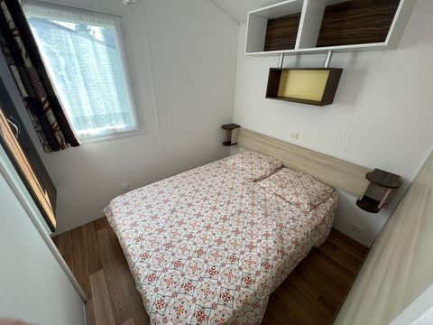 MOBILHOME 6 personnes -  Mobil home Bermudes Confort 30m² (3 chambres) + terrasse semi couverte de 18 m² + TV 6 pers