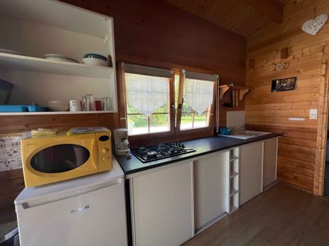 CHALET 4 personnes - Chalet CONFORT Alpina 28 m² (1 chambre + 1 chambre mezzanine) 2/4 pers