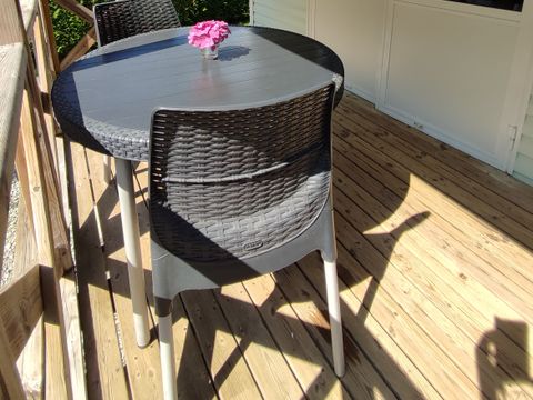 MOBILHOME 4 personnes - Mobil home Watipi ECO 26 m² (2 chambres)+terrasse couverte de 7 m² 1/4 pers
