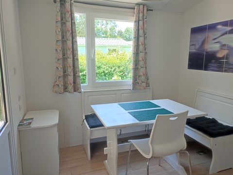 MOBILHOME 4 personnes - Mobil home Watipi ECO 26 m² (2 chambres)+terrasse couverte de 7 m² 1/4 pers