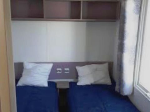 MOBILHOME 4 personnes - Mobil-home SOLÉO CONFORT 26M² (2 CHAMBRES) + Terrasse intégrée couverte 9m² 4 pers