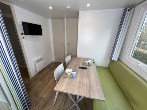 MOBILHOME 4 personnes - SOLÉO CONFORT 26M² (2 CHAMBRES) + Terrasse couverte 9m²