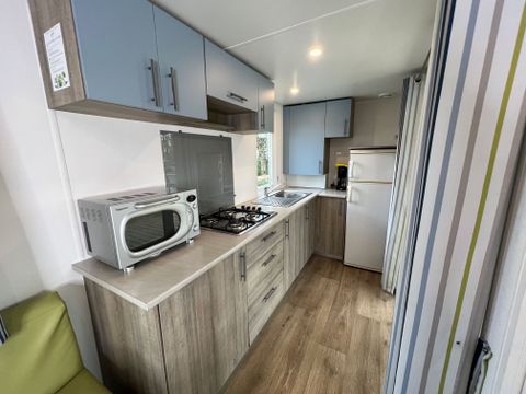 MOBILHOME 4 personnes - Mobil-home SOLÉO CONFORT 26M² (2 CHAMBRES) + Terrasse intégrée couverte 9m² 4 pers