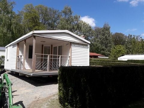 MOBILHOME 4 personnes - SOLÉO CONFORT 26M² (2 CHAMBRES) + Terrasse couverte 9m²