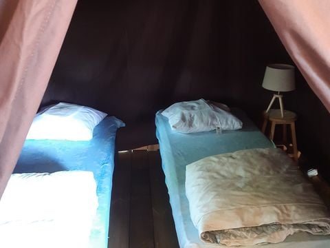 TENTE TOILE ET BOIS 4 personnes - Lodge