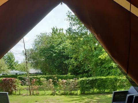 TENTE TOILE ET BOIS 4 personnes - Lodge