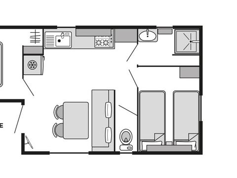 MOBILHOME 4 personnes - Malaga CLASSIC